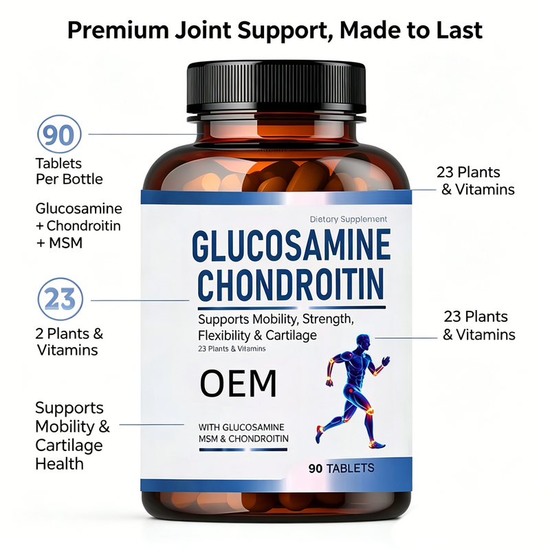 Glucosamine Chondroitin Tablets Support Joint Health Repair Cartilage Enhance Mobility Reduce Discomfort Supplement