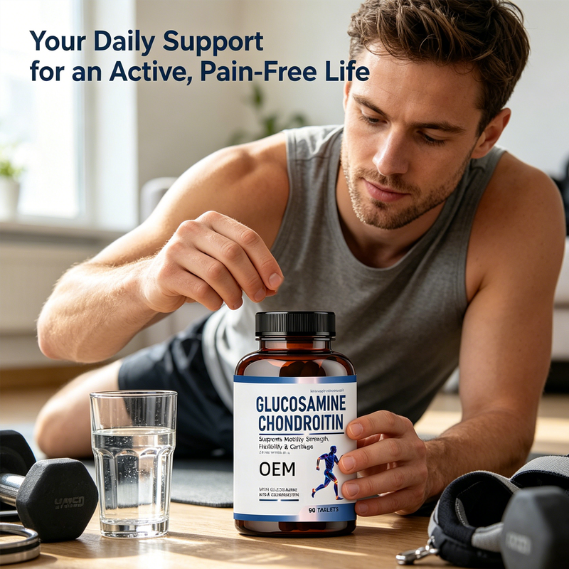 Glucosamine Chondroitin Tablets Support Joint Health Repair Cartilage Enhance Mobility Reduce Discomfort Supplement