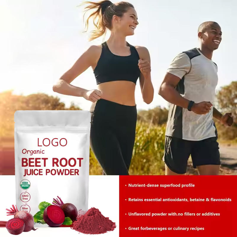 USDA Organic, Non-GMO, and Gluten-Free certified beet root juice powder for global compliance