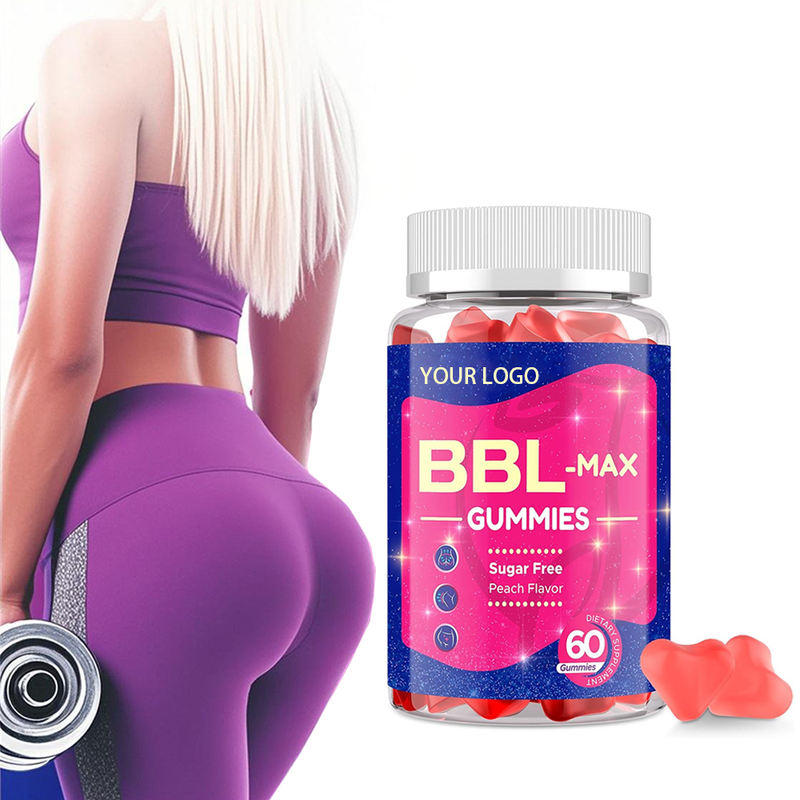 BBL Gummies featuring a soft pectin texture and natural berry flavor for muscle development