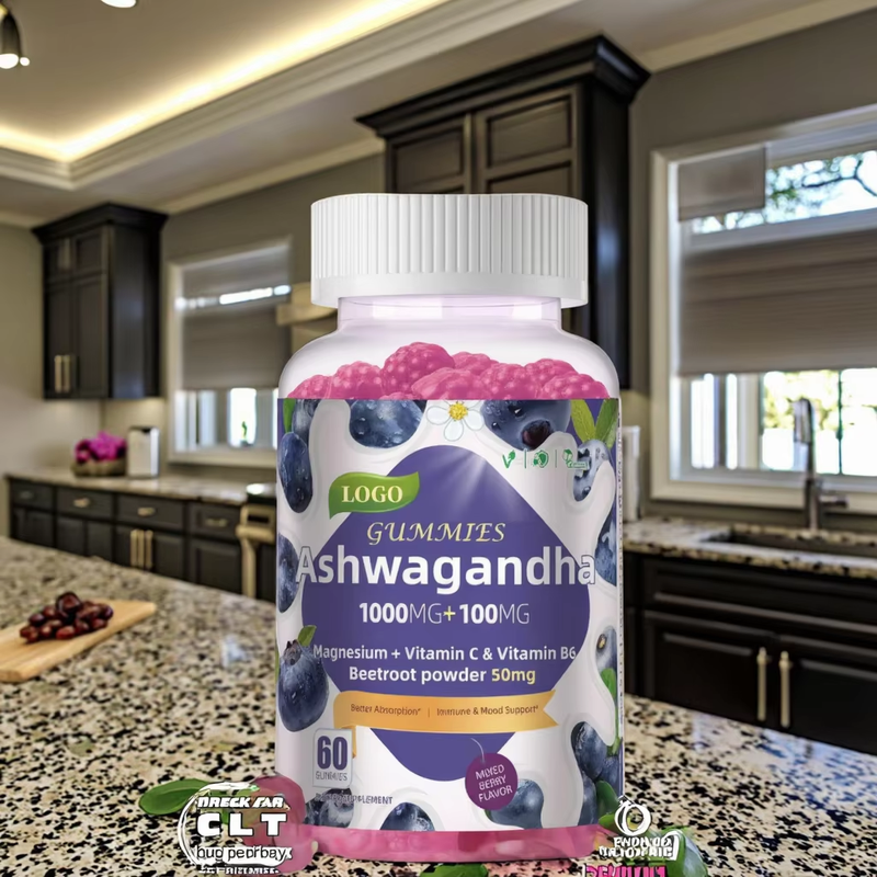 Premium Ashwagandha Gummies formulated for stress relief and daily cognitive support