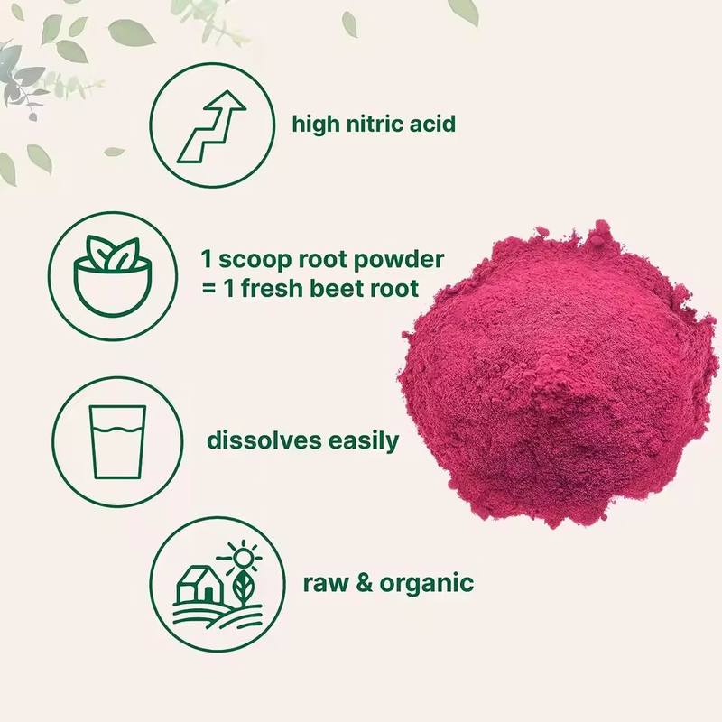 Strict quality control, batch testing, and allergen management for premium beet root powder