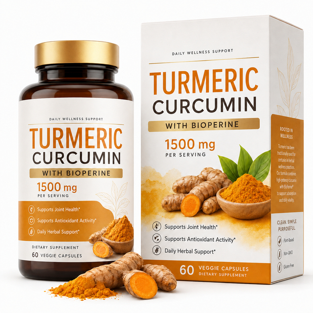 Turmeric Curcumin Capsules