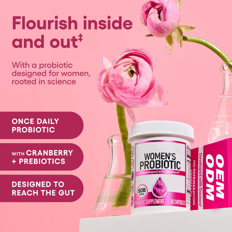 4-in-1 health defense targeting vaginal, urinary, digestive, and immune systems
